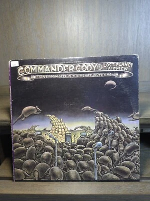 Live From Deep In The Heart of Texas Commander Cody Record Vinyl - Image 1 of 4