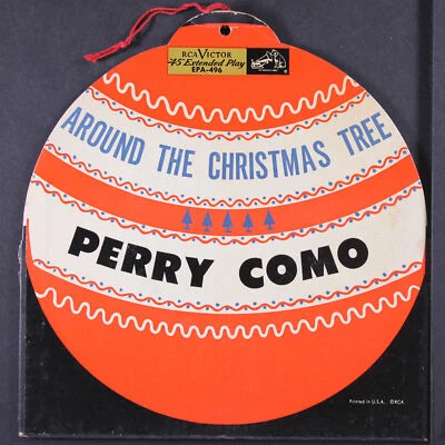 PERRY COMO: around the christmas tree RCA 7" EP 45 RPM - Image 1 of 4