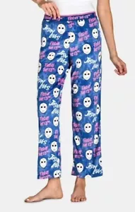 Fridat the 13th Halloween NEW♈Woman's size XL straight leg sleep Pant/pockets - Picture 1 of 4