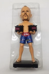 TRES RARE 2014 CHUCK LIDDELL BOBBLE HEAD PROMO LIMITÉE DURALAST *NEUF DANS SA BOÎTE* UFC - Photo 1/5