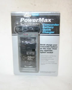 New Sima Powermax 8mm & VHS-C Camcorder Battery Quick Charger SPM-1 - Picture 1 of 4