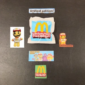 McDonalds Adult Happy Meal SEALED Cactus Buddy Toy Cactus Plant Flea Market CPFM - Picture 1 of 5