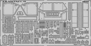 Eduard 1/35 photoetched detail set for Panzer IV Ausf. H by Academy - 36382 - Picture 1 of 1