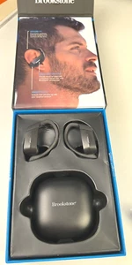 Brookstone Sportcharge True Wireless Earbuds, Sweatproof, Noise-Reducing - Picture 1 of 5