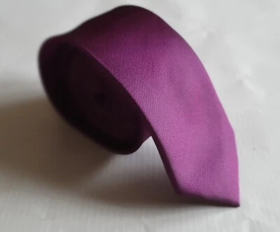 Burton purple skinny  Neck Tie  - Image 1 of 4