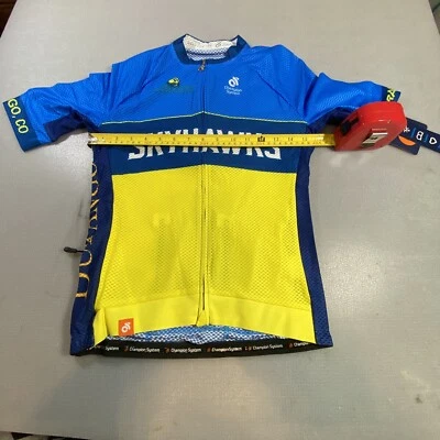 Champion System Hombre Verano Corte Carrera Ciclismo Jersey Mediano M Skyhawks (8694-3) Foto 1 de 4