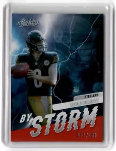 2022 Panini Absolute #BST-1 Kenny Pickett By Storm Spectrum Red RC /100 - Picture 1 of 2