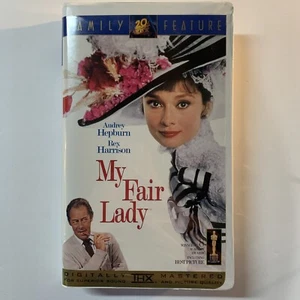 My Fair Lady (1996 THX Remastered VHS, Clamshell) Audrey Hepburn, Rex Harrison - Picture 1 of 4