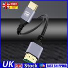 8K UHD Ver 2.1 HD TV Cable 48Gbps HD TV Cord for Laptop Projector (1m) UK