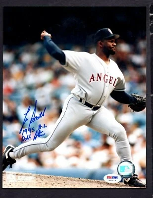 Lee Smith Signed 8 x 10 Photo PSA/DNA California Angels SHIPPING IS FREE - Image 1 of 2