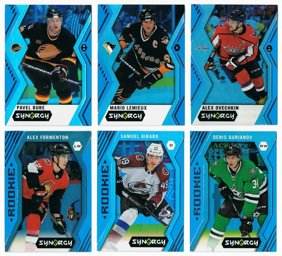 2017-18 Upper Deck Synergy Blue Base Stars & Rookies Pick From List !! - Image 1 of 1