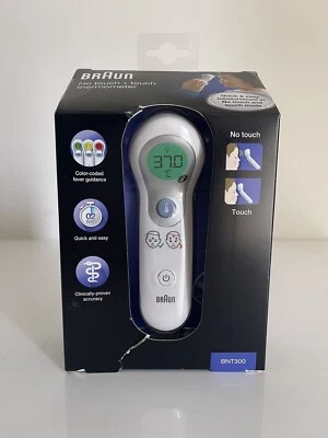 BRAUN Termometro Infrarossi Senza Contatto Fronte Bambino Temperatura Digitale BNT300 - Immagine 1 di 4