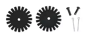 AJ Tack 2" 20 Point Rowel Package - Picture 1 of 3