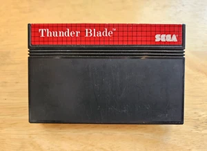 Sega Master System - Thunder Blade - (getestet & garantiert) SMS Videospiel - Bild 1 von 3