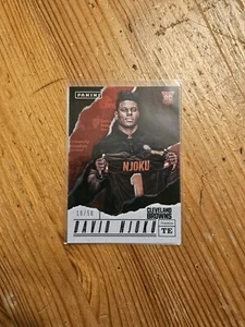 David Njoku 2017 Panini Fathers Day #62 Rookie Holo Pillars /50 - Picture 1 of 2