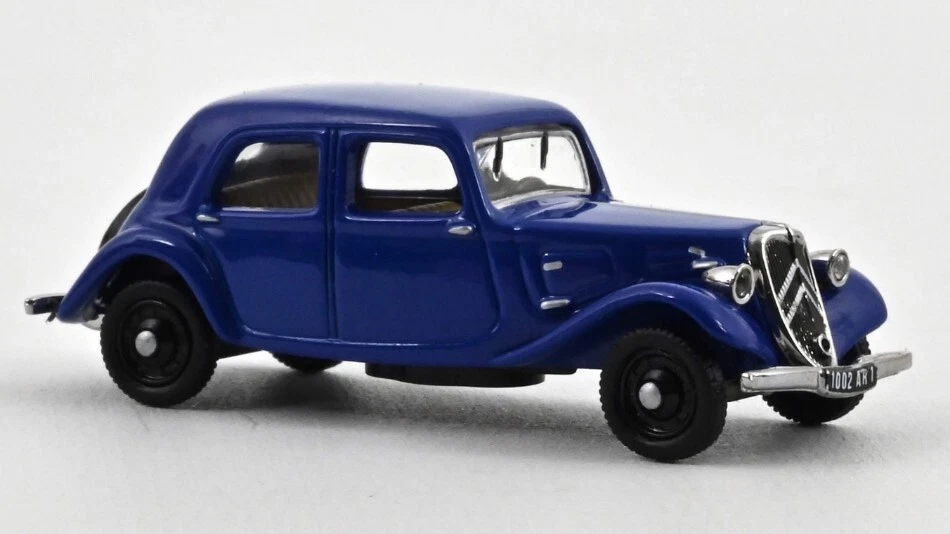 Norev CITROEN 11 AL 1938 EMERAUDE BLUE 1 87