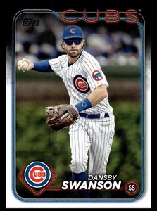 2024 Topps Series 1 Base 164 Dansby Swanson, Chicago Cubs - Picture 1 of 2