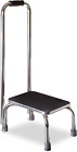 Step Stool With Handle And Non Skid Rubber Platform, Lightweight And Sturdy Stoo