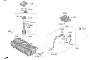 KIA NIRO MK2 Fuel Tank Pump Assy 31120AT500 NEW GENUINE - Picture 1 of 2
