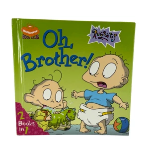 Rugrats 2 Books in 1 Hardcover Brother Trouble & Reptar’s Surprise 1999 - Picture 1 of 2