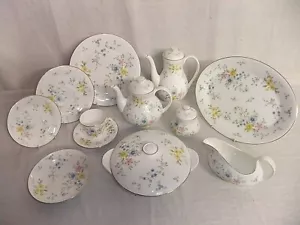 Royal Doulton - Elegy - porcelana inglesa de hueso fino, vajilla vintage 1976 - 8L4C - Imagen 1 de 17