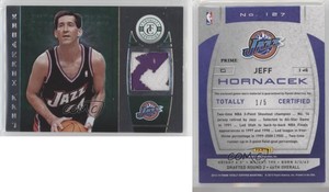 2013-14 Totally Certified Memorabilia Totally Green Prime /5 Jeff Hornacek #127