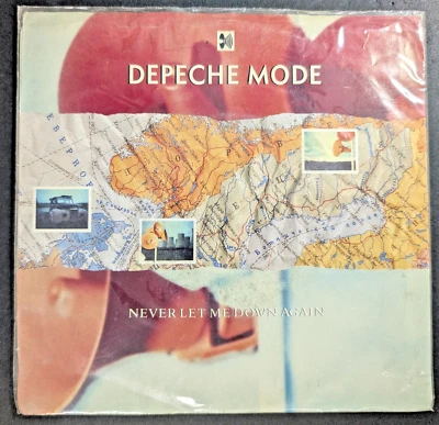 Depeche Mode Never Let Me Down Again Vinyl 1987 7" Record Little Treasure - Image 1 of 4