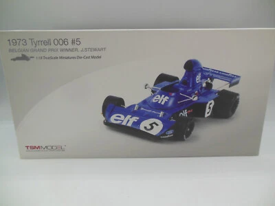 Truescale TSM1131810 1973 Tyrrell 006 RN.5 Belgium Grand Prix Winner J Stewart - Image 1 of 4