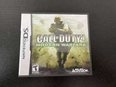 Call of Duty 4 Modern Warfare Nintendo DS Video Game CIB Complete Activision - Image 1 of 3