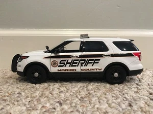 Marion County 2017 Tennessee 1/24 Scale Diecast Custom Motormax Police Car - Picture 1 of 4