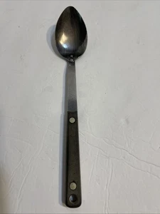 Vintage Ekco Flint Cooking Serving Spoon Stainless Steel Composite Handle 10.75” - Picture 1 of 9