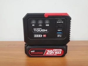 HYPER TOUGH POWER INVERTER 80069+2AH BATTERY (NLG052112) - Picture 1 of 4