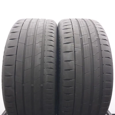 225 40 19 2X CONTINENTAL 225/40 R19 93Y XL Sport7 Pneus D'Été 2023/24 5,8-6,8Mm - Photo 1/4