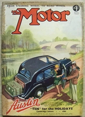 The MOTOR Magazine 18 Apr 1939 FIAT 500 & STANDARD 14 TESTED - Image 1 of 4