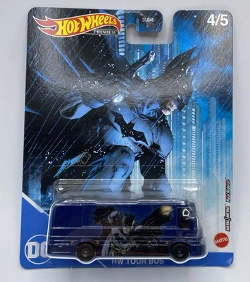 2022 Hot Wheels Premium DC Comics Batman HW Tour Bus Real Riders 4/5 - Image 1 of 4