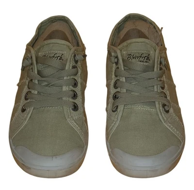 Calcetín superespuma de lona lavada beige arena Blowfish Vesper para mujer talla 6 Foto 1 de 4