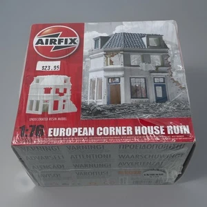 Airfix #75003 1/76 European Corner House Ruin Open Box - Picture 1 of 4