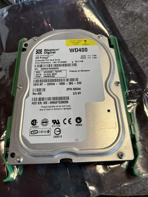 Western Digital Protege 40GB,Intern,5400RPM,8,89 cm (3,5 Zoll) (WD400EB)... - Bild 1 von 4