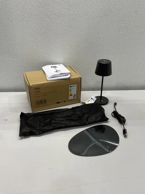 Silwy x Sompex Monaco Rechargeable Table Lamp Matte Black - Image 1 of 4