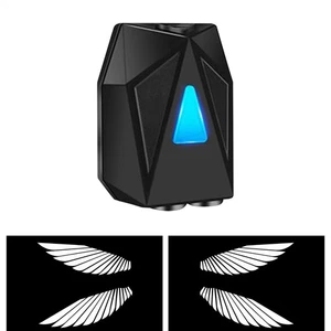 Wireless Car Angel Wings Door LED Welcome Courtesy Shadow Projector Light - Picture 1 of 15