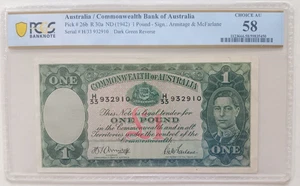 AUSTRALIA 1942 1 POUND PCGS AU58 - Picture 1 of 2