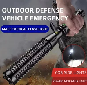 Taktische LED-Taschenlampe Selbstverteidigung Wiederaufladbar Super Hell Randell - Bild 1 von 6