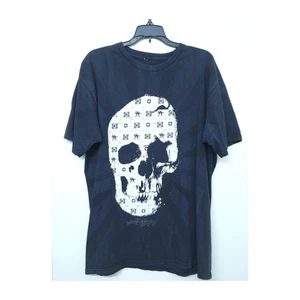Chemise Y2K Kr3w Krew Tchad Muska Skull monogramme skate street taille L occasion - Photo 1/5