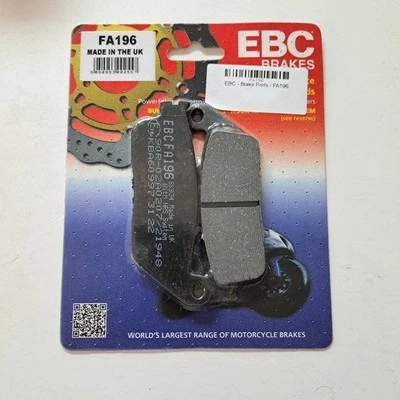 Pastillas de freno delanteras EBC FA196 (Honda VT250/750/1100 Indian Chieftain) Foto 1 de 4