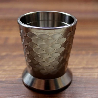 Taza de té de café cerveza agua potable titanio puro vaso taza de bebida Foto 1 de 4