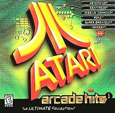 Atari Arcade Hits 1 (Pc, 1999) asteroids, centipede, missed command, pong,