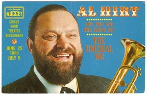 AL HIRT 1970 Pee Wee Set Inusual We NUGGET CASINO Reno NV PUBLICIDAD POSTAL - Imagen 1 de 2