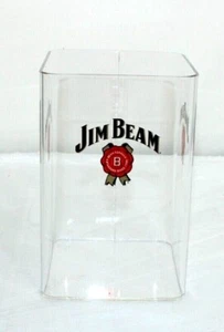 Jim Beam Clear Plastic 50mil Counter Unit Bar Barware - Picture 1 of 6