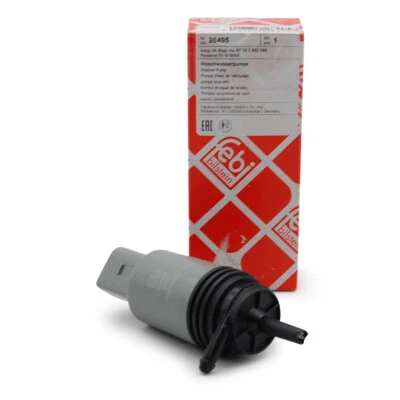 febi Waschwasserpumpe Waschpumpe für BMW 1er E81 3er E90 5er E60 E84 67127302589 - Bild 1 von 3
