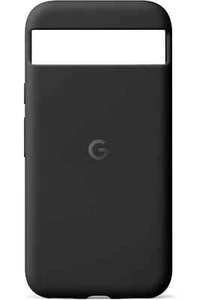 Original Google Pixel 8a Case Backcover Handy Schutz Silicon Hülle Obsidian - Zdjęcie 1 z 3